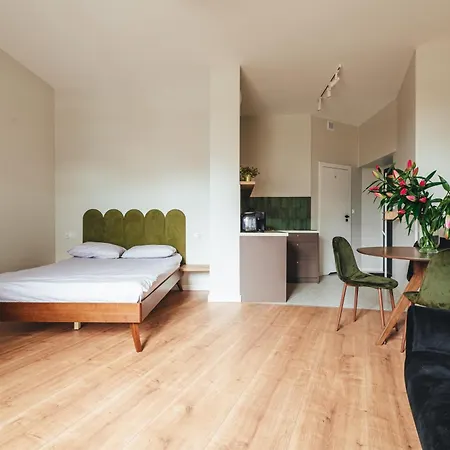 Апартаменты Stylowy Loft W Kamienicy Przy Dworcu Pkp *